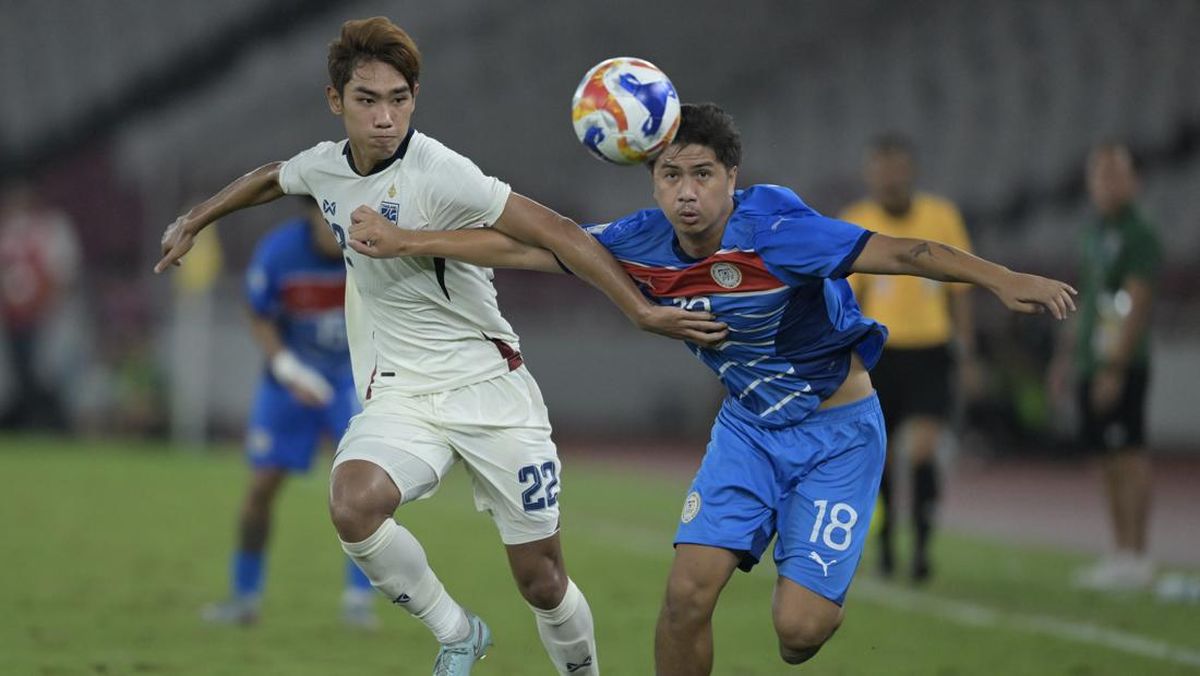 FOTO: Thailand Redam Filipina di Perebutan Peringkat 3 Piala AFF U-23