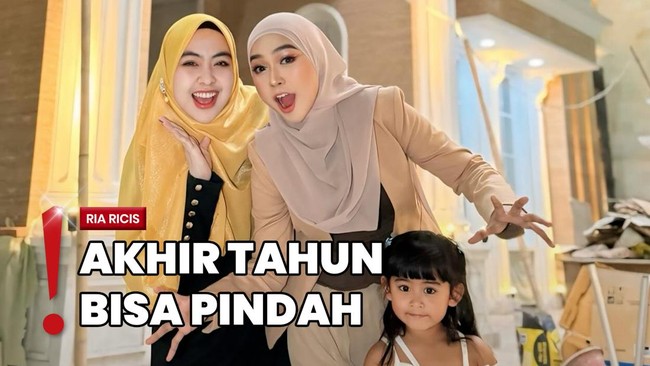 Ria Ricis Bersyukur Perabotan di Rumah Baru Dimodalin Sponsor