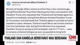 VIDEO: Thailand dan Kamboja Siap Berdamai, Respons Seruan Trump