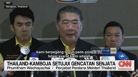 VIDEO: Thailand-Kamboja Setujui Gencatan Senjata