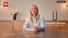 VIDEO: Gaya Gwyneth Paltrow Jadi Juru Bicara Sementara Astronomer