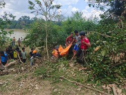 Adam yang Tenggelam di Sungai Batanghari Tebo Ditemukan Tewas