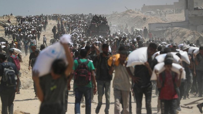 Prancis sebut sistem distribusi bantuan di Gaza yang didukung AS dan Israel memicu "pertumpahan darah".