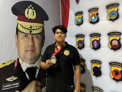 Bripda Dzaky, Anggota Polres Lubuklinggau Juara Taekwondo Kapolri Cup