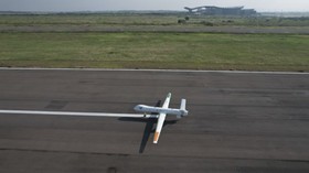 Drone Elang Hitam Uji Terbang di Majalengka, 24 Jam 20 Ribu Kaki