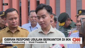 VIDEO: Gibran Respons Usulan Berkantor di IKN