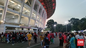 2 Jam Jelang Indonesia vs Vietnam, GBK Merah!