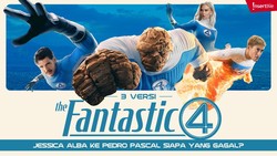 3 Versi 'Fantastic Four', Jessica Alba ke Pedro Pascal Siapa yang Gagal?