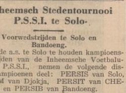 Jejak PSIT Cirebon di Perserikatan 1937: Jadi Saksi Persib Juara