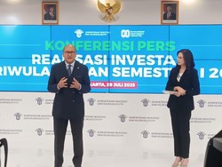 Investasi Naik 11,5%, Rosan: Kuartal II Capai Rp 477,7 Triliun
