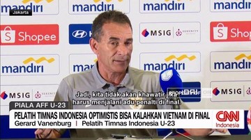 VIDEO: Vanenburg Optimistis Bisa Kalahkan Vietnam di Final