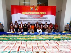 Beras Oplosan di Riau Dikamuflase Kemasan Premium, Dijual ke Ritel