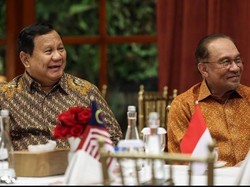 Prabowo Unggah Momen Makan Malam Bersama PM Malaysia Anwar Ibrahim