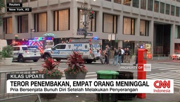 VIDEO: Teror Penembakan di Manhattan, Empat Orang Meninggal