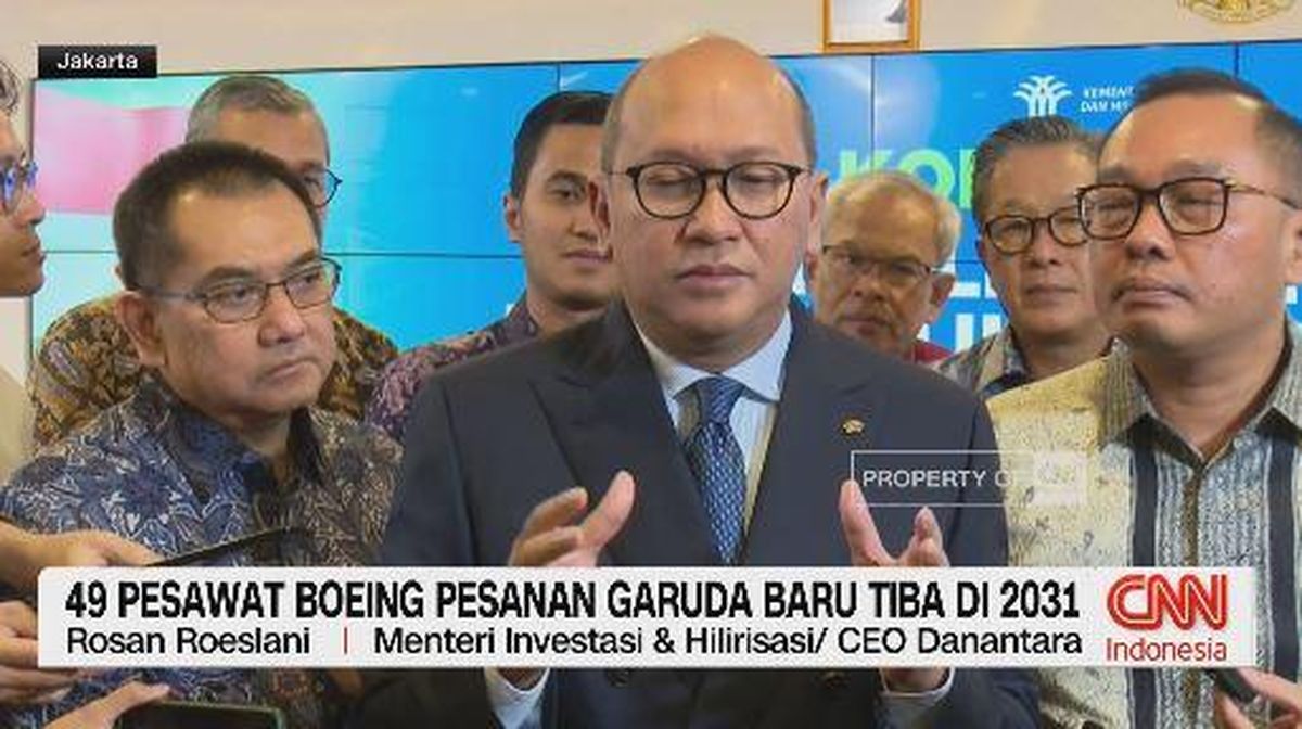 VIDEO: 49 Pesawat Boeing Pesanan Garuda Baru Tiba di 2031