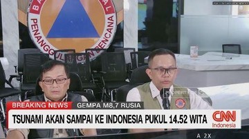 VIDEO: BNPB: Jauhi Pantai Hingga Dua Jam Setelah Tsunami