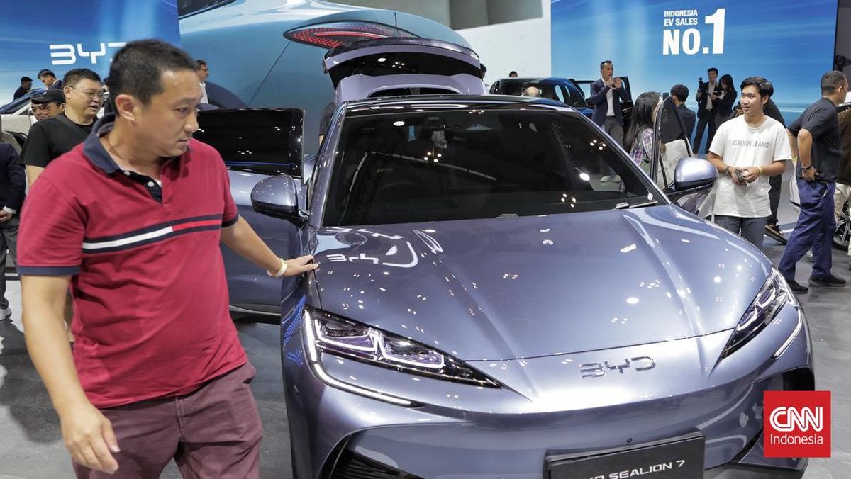 Penjualan Mobil Listrik BYD Ambruk Lebih 50 Persen September 2025