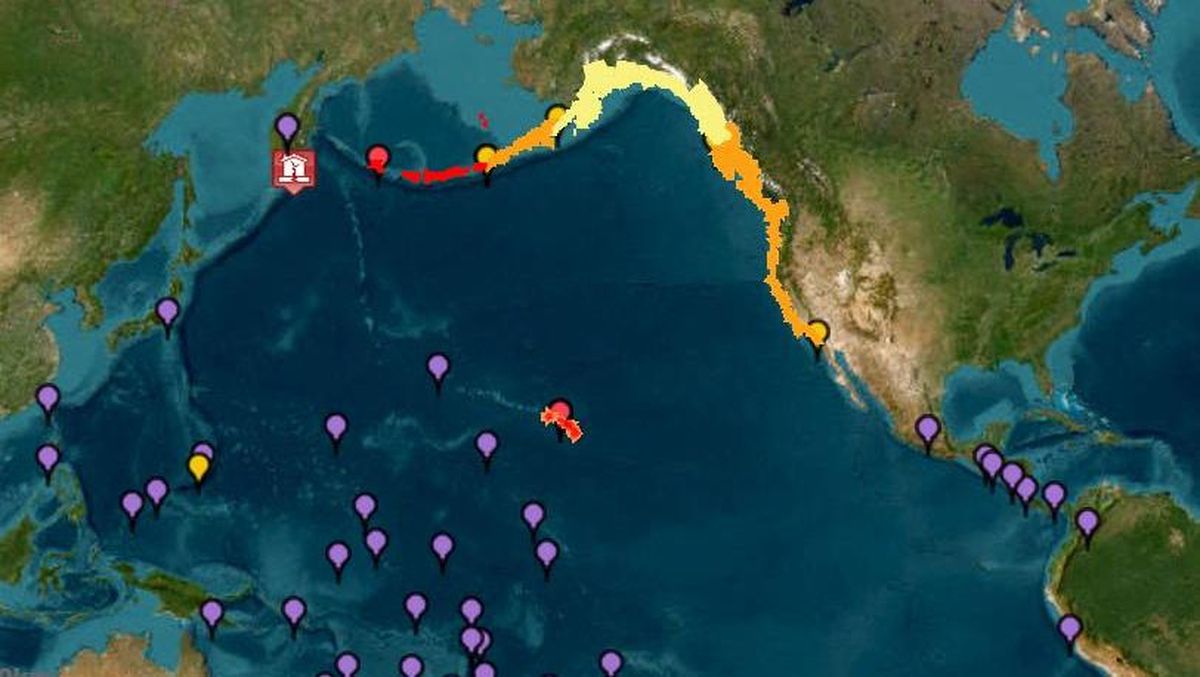 Tsunami Hantam Kota Pelabuhan di Rusia, 2 Ribu Warga Mengungsi
