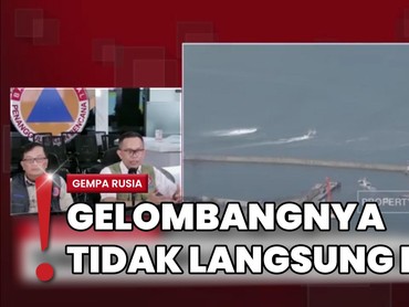 Indonesia Berpotensi Tsunami Imbas Gempa Rusia, BNPB Ingatkan Ini