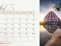 Tanggal Merah Bulan Agustus 2025 Lengkap Hari Besar dan Kalender PDF-nya