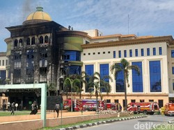 Asrama Haji Medan Kebakaran, 7 Mobil Damkar Berhasil Padamkan Api