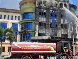 Cerita Penghuni Gedung Asrama Haji Medan Panik Berlarian Saat Kebakaran