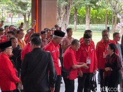 Hadiri Acara Bimtek PDIP di Sanur, Mega Disambut Ahok hingga Ganjar