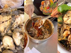 Viral! Menu Salad Kodok yang Bikin Netizen Bergidik Ngeri