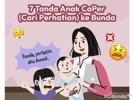 7 Tanda Anak Cari Perhatian ke Bunda