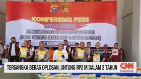 VIDEO: Tersangka Beras Oplosan, Untung Rp2 Miliar dalam 2 Tahun