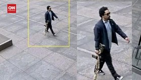 VIDEO: Pelaku Penembakan Massal New York Tertangkap CCTV