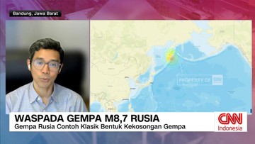 VIDEO: Waspada Gempa M8,7 di Rusia