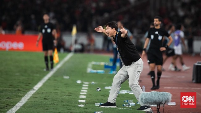 Kim Sang Sik tak malu-malu mengungkapkan rasa senang setelah mengalahkan Timnas Indonesia U-23 di Stadion Utama Gelora Bung Karno.