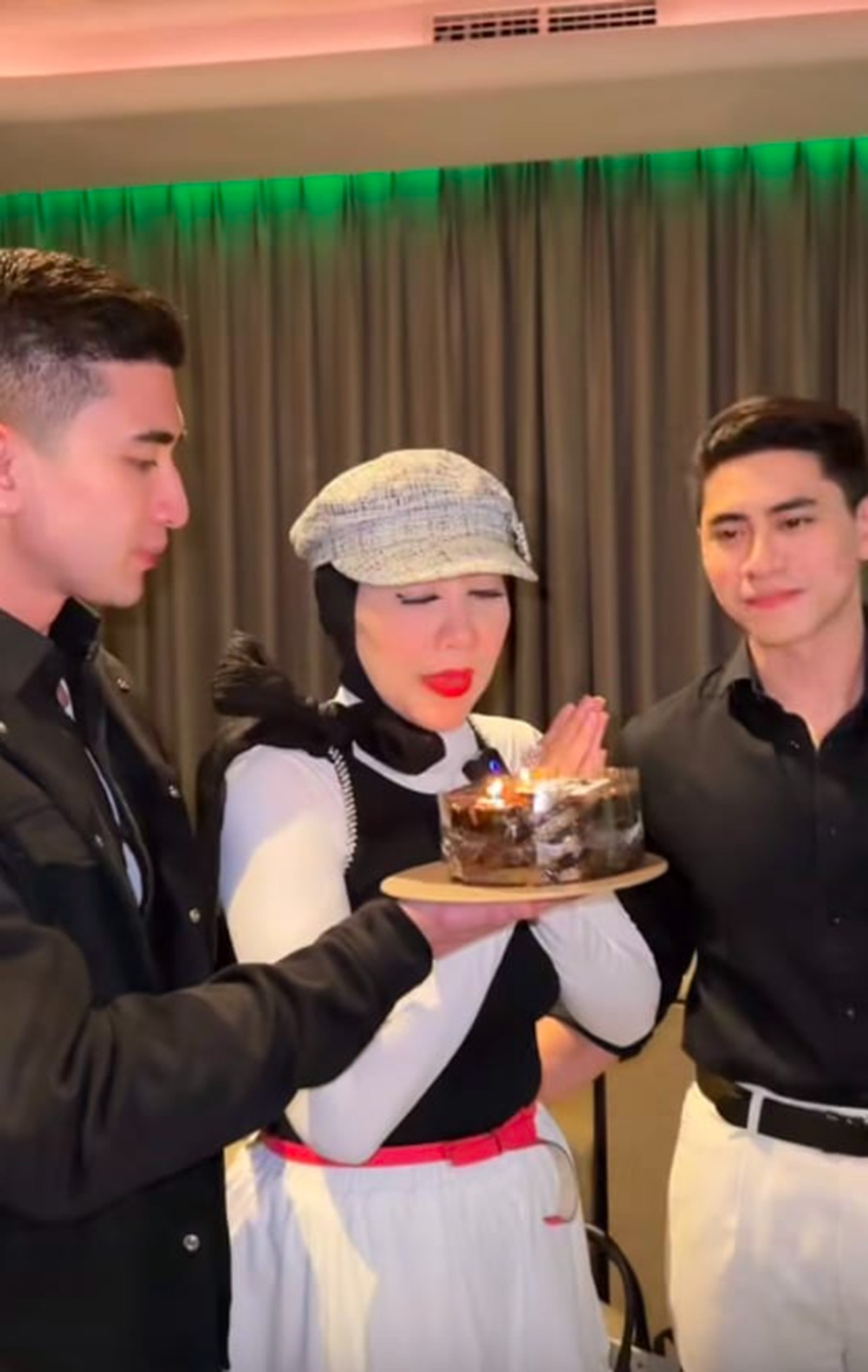 Verrel & Athalla Rayakan Ultah Venna Melinda