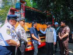 Pimpin Razia Truk ODOL, Wawalkot Tangsel Ancam Blacklist Pengusaha Bandel