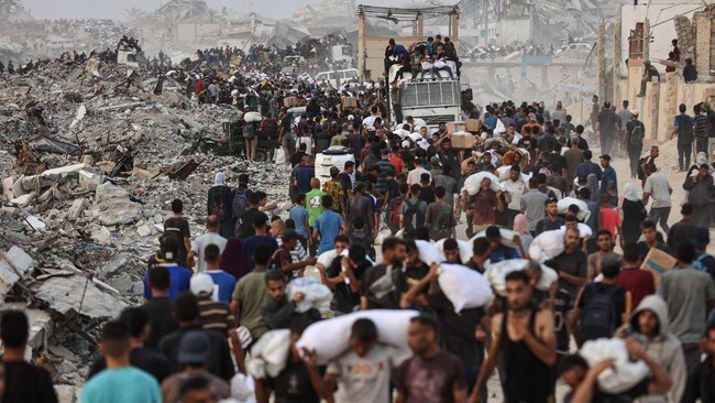 PBB menyebut kondisi kelaparan di Gaza terjadi akibat "hambatan sistematis terhadap bantuan" oleh Israel.