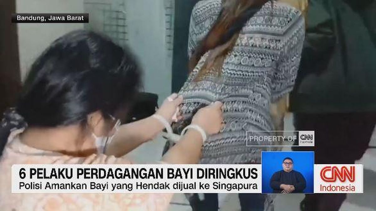 VIDEO: 6 Pelaku Perdagangan Bayi Diringkus