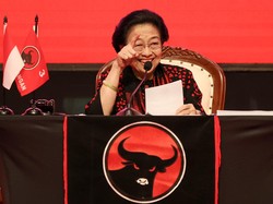 Megawati Dikukuhkan Jadi Ketum PDIP 2025-2030
