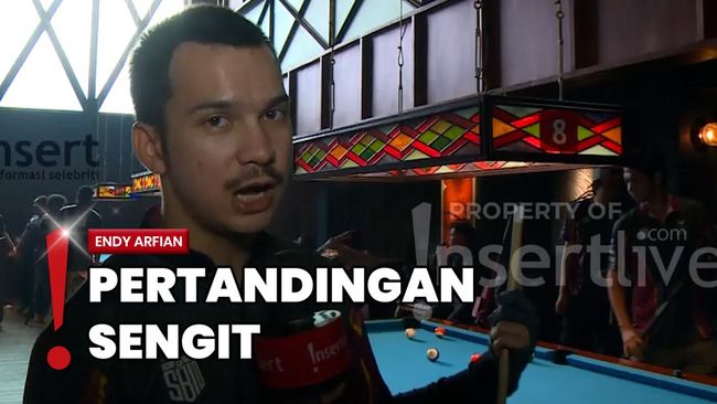 Hobi sejak Kecil, Endy Arfian Duduki Posisi 32 Besar di Turnamen Biliar