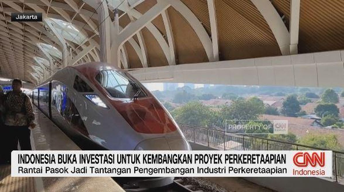 VIDEO: Indonesia Buka Investasi untuk Kembangkan Proyek Perkeretaapian