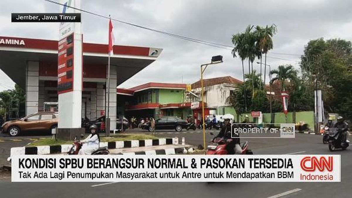 VIDEO: Kondisi SPBU Berangsur Normal dan Pasokan Tersedia