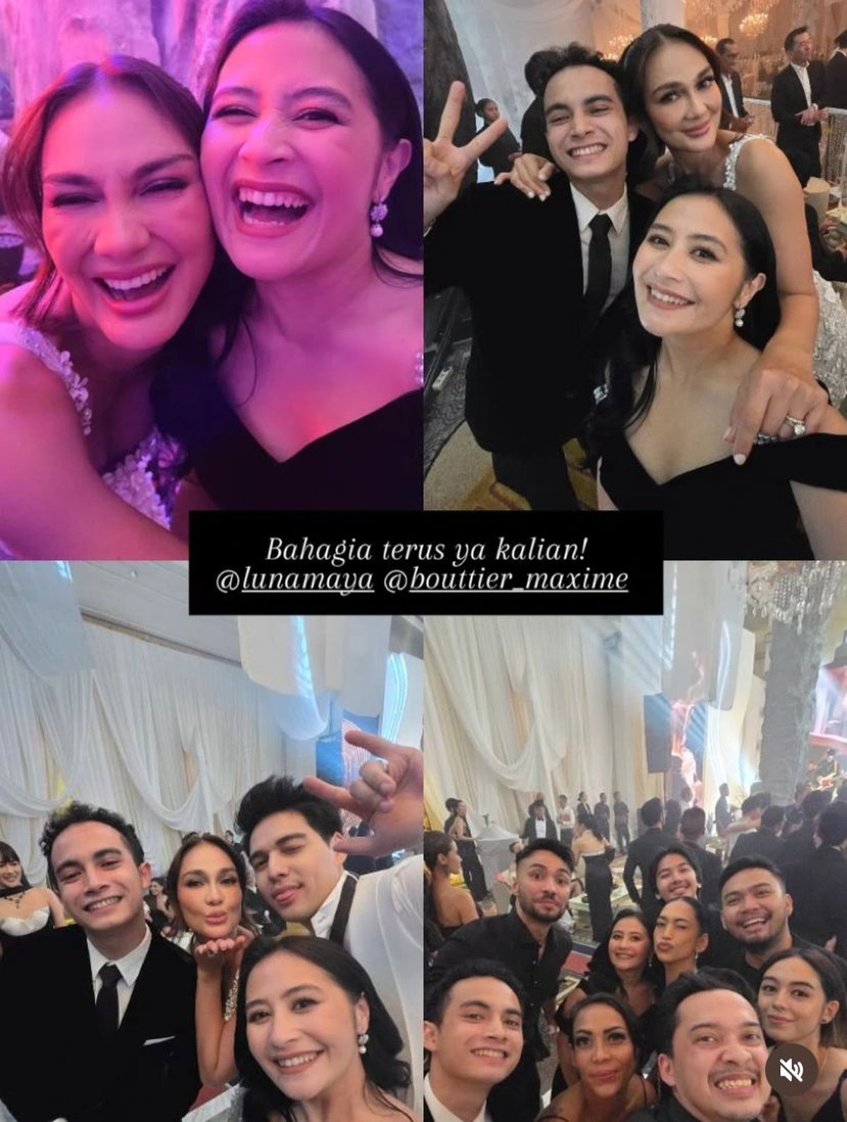 Luna Maya dan Maxime Bouttier