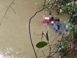 Warga Natar Heboh Temukan Mayat Terapung di Sungai, Polisi Selidiki