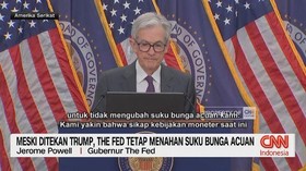 VIDEO: Meski Ditekan Trump, The Fed Tetap Menahan Suku Bunga Acuan