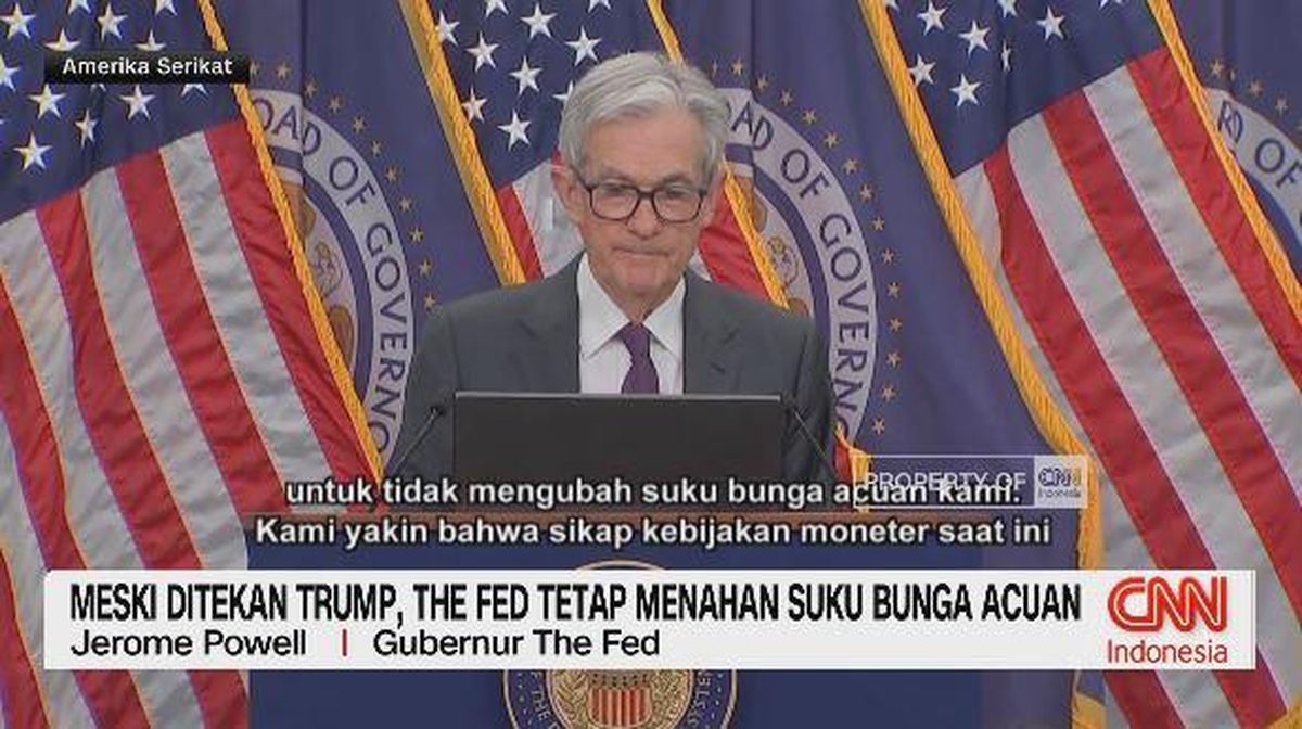 VIDEO: Meski Ditekan Trump, The Fed Tetap Menahan Suku Bunga Acuan
