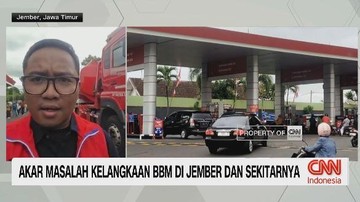 Zaradi zaprtja Jalur Gumitir v Jemberju prišlo do pomanjkanja goriva, vendar se stanje normalizira