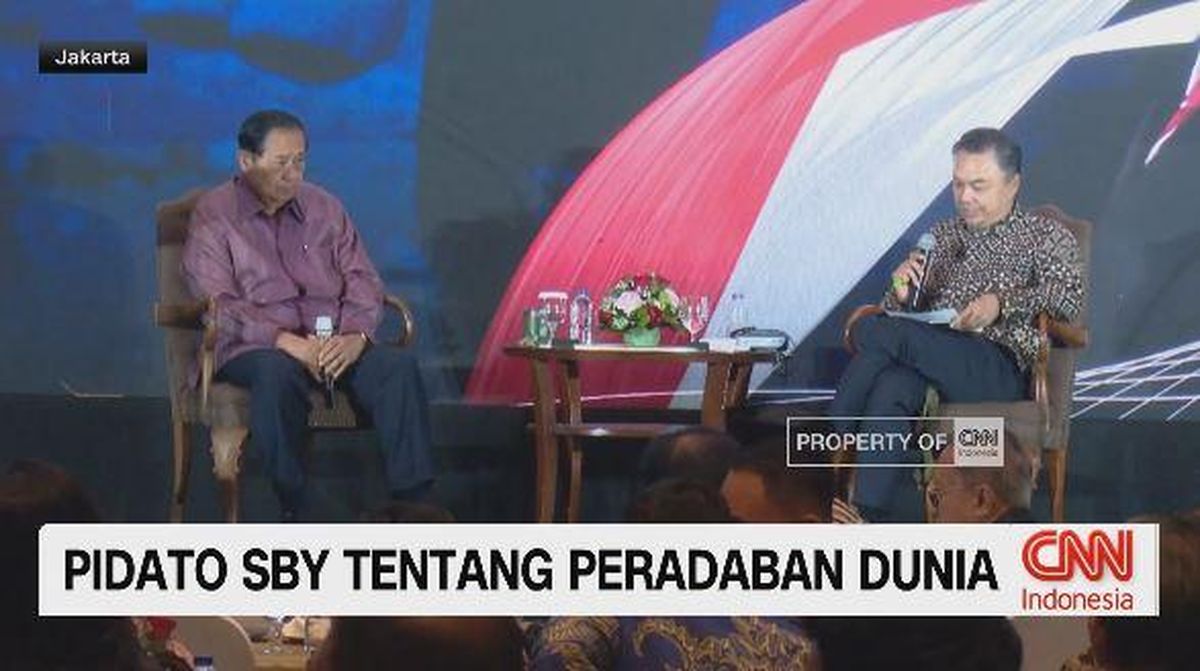 VIDEO: SBY Sampaikan Pidato Tentang Peradaban Dunia