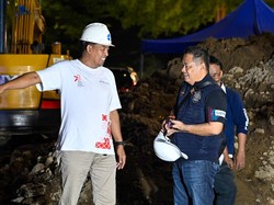 Plt Dirut PDAM Makassar Tinjau Pengerjaan Koneksi Pipa Pabaeng-Baeng