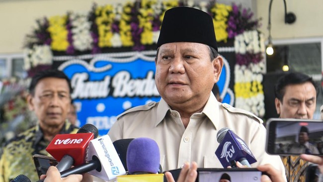 Presiden RI Prabowo Subianto menyampaikan duka cita bagi para korban gedung Pondok Pesantren atau Ponpes Al Khoziny Buduran yang ambruk di Sidoarjo, Jawa Timur.