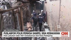 VIDEO: Puslabfor Polri Periksa Sampel Sisa Kebakaran